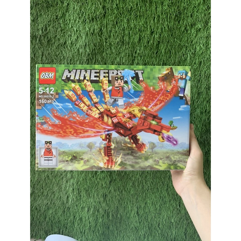 Bộ LEGO Mineeraft nhiều chi tiết cho bé lắp ráp - LG66058/LG66059