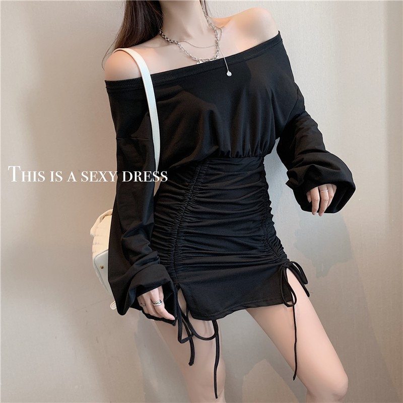 ( SẴN MẪU 2M ) Đầm dress nữ dự tiệc màu đen ulzzang AK1108 | BigBuy360 - bigbuy360.vn