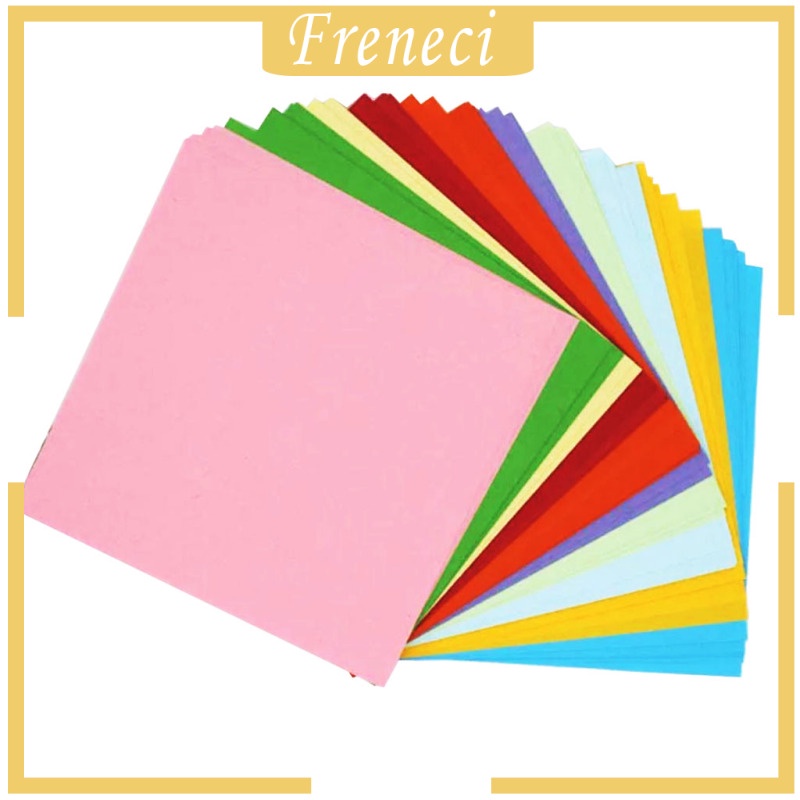Set 100 tờ giấy xếp origami 10 màu 20x20cm