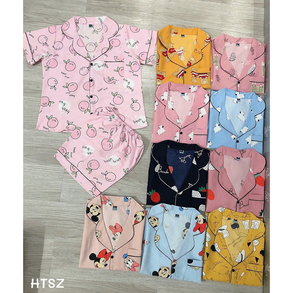 [GIÁ SỈ - CÓ ẢNH THẬT+VIDEO] - Bộ Pijama kate thái loại 1 mềm mát