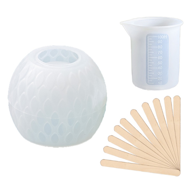 Khuôn Silicone Làm Chậu Hoa Diy Tiện Dụng