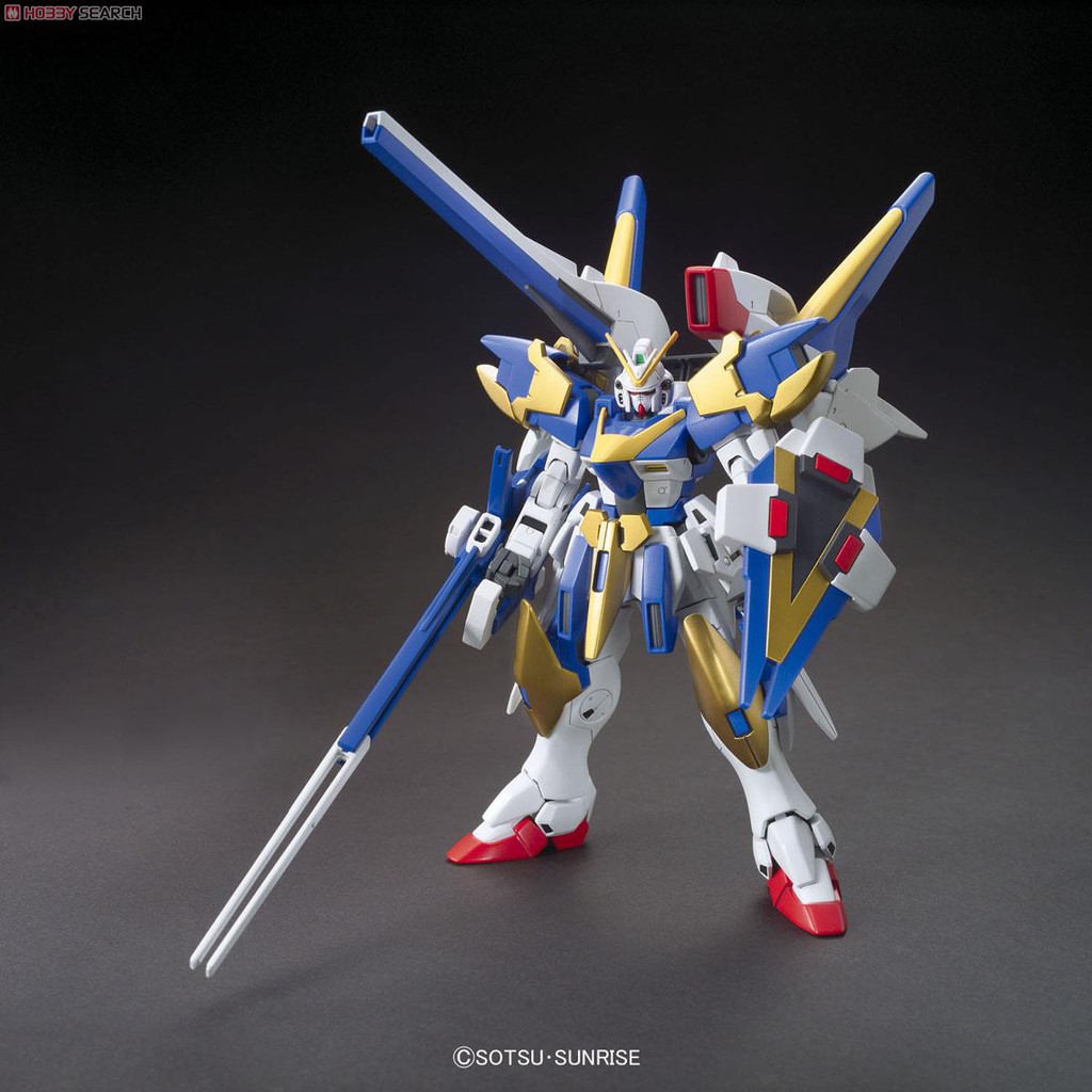 Mô Hình Gundam HG Victory Two Assault Buster V2 Bandai 1/144 HGUC Đồ Chơi Lắp Ráp Anime Nhật