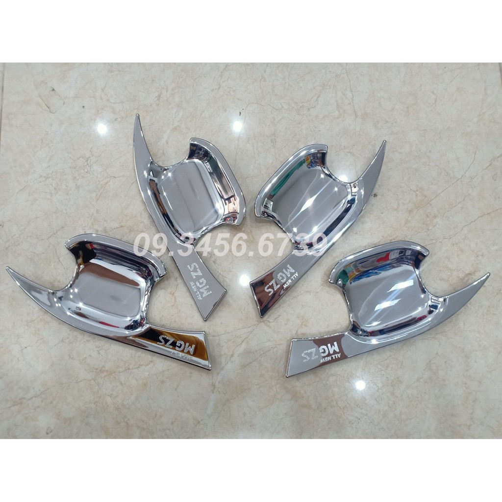Ốp tay hõm cửa xe MG ZS mạ crom cao cấp chống xước tay cửa làm đẹp cho xe