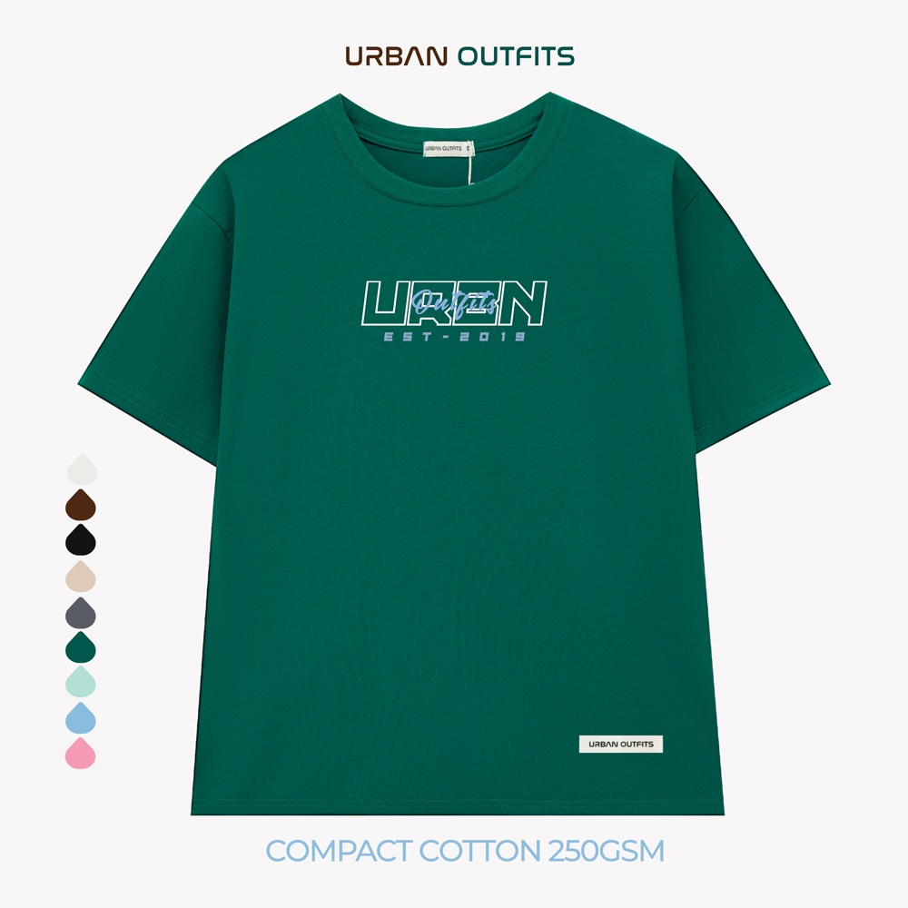 Áo Thun Tay Lỡ Form Rộng URBAN OUTFITS ATO173 Local Brand In Chữ ver 2.0 Chất Vải 95% Compact Cotton 250GSM Dầy