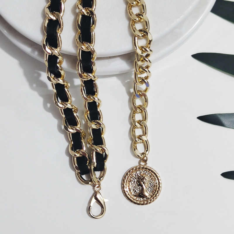 Dây Xích 1 / 2 Tầng Đeo Thắt Lưng Quần Thời Trang Cho Thanh Thiếu Niên