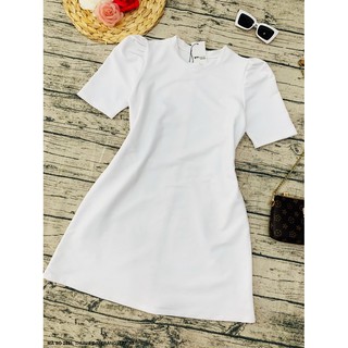 ĐẦM SUÔNG TAY PHỒNG CÓ TÚI 2 BÊN