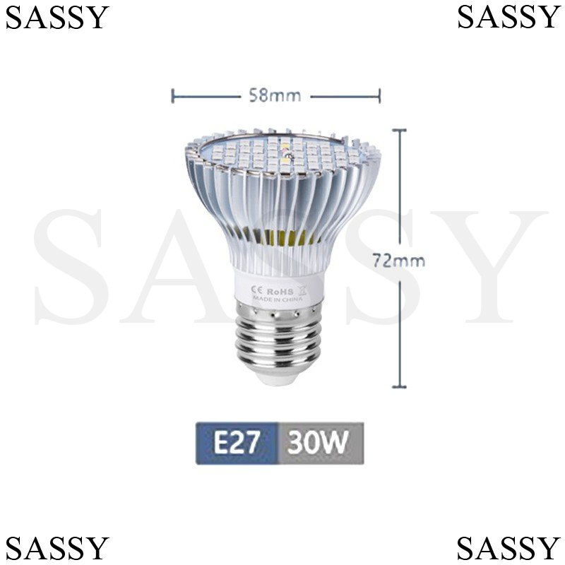 Đèn Led Tăng Trưởng Cho Cây Trồng 30w E27 Uv Ir