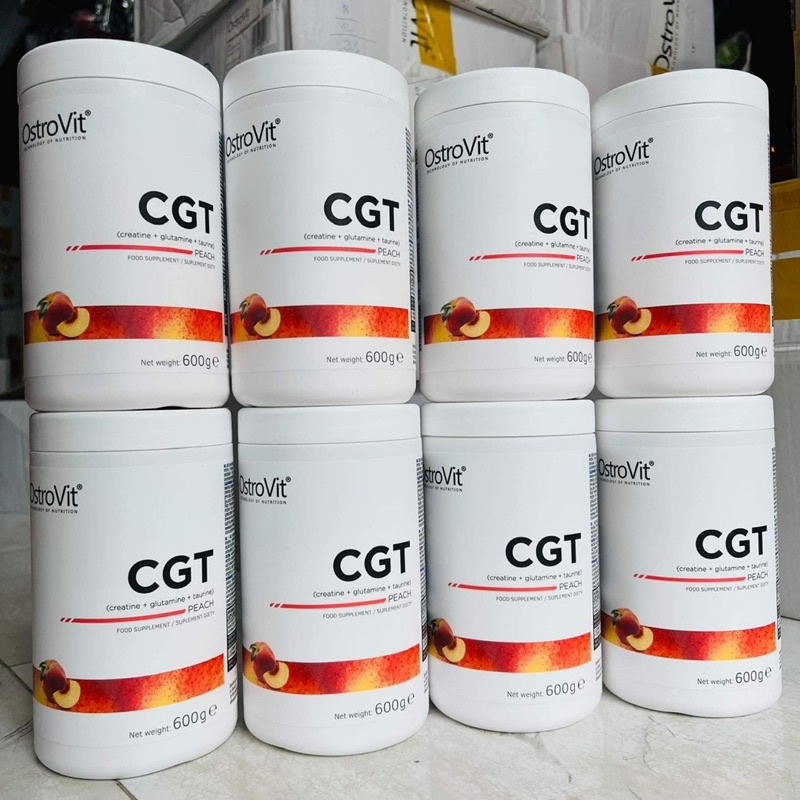 Ostrovit CGT 600g  - Giúp Tăng Sức Mạnh, Sức Bền, Pre Workout, Bổ Sung Trước Khi Tập