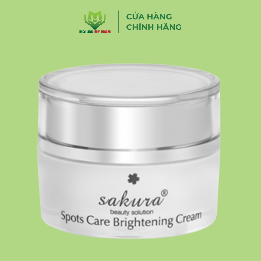 Kem dưỡng trắng da, ngừa sạm nám Sakura Spots Care Brightening Cream 13g - Mỹ Phẩm Mai Hân