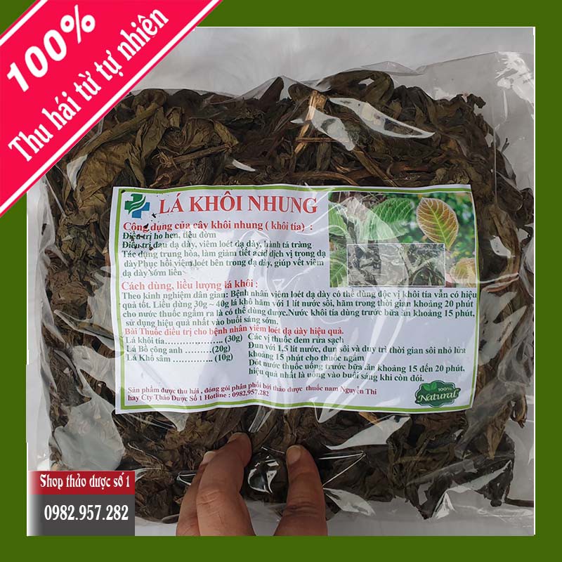 Lá Khôi cây khôi nhung-1KG CTY TD Số 1