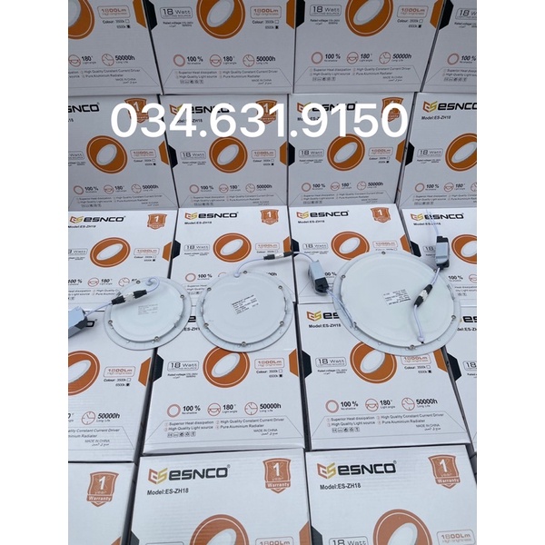 BÓNG ĐÈN LED ÂM TRẦN TRÒN SIÊU MỎNG CÔNG SUẤT 6W - 9W - 12W - 18W ÁNH SÁNG TRẮNG DÙNG CHO VĂN PHÒNG , SPA...