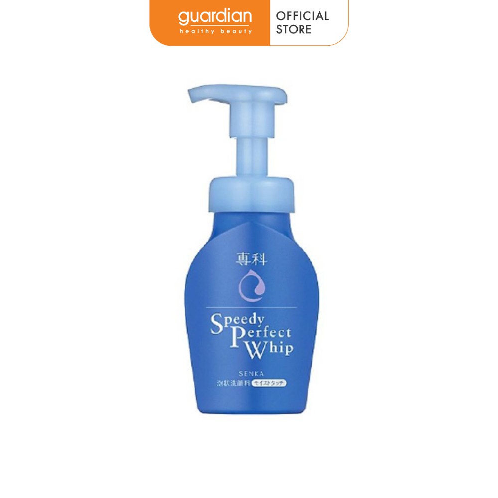 Sữa Rửa Mặt Tự Tạo Bọt Dành Cho Da Khô & Da Thường Speedy Moist Touch Senka 150Ml