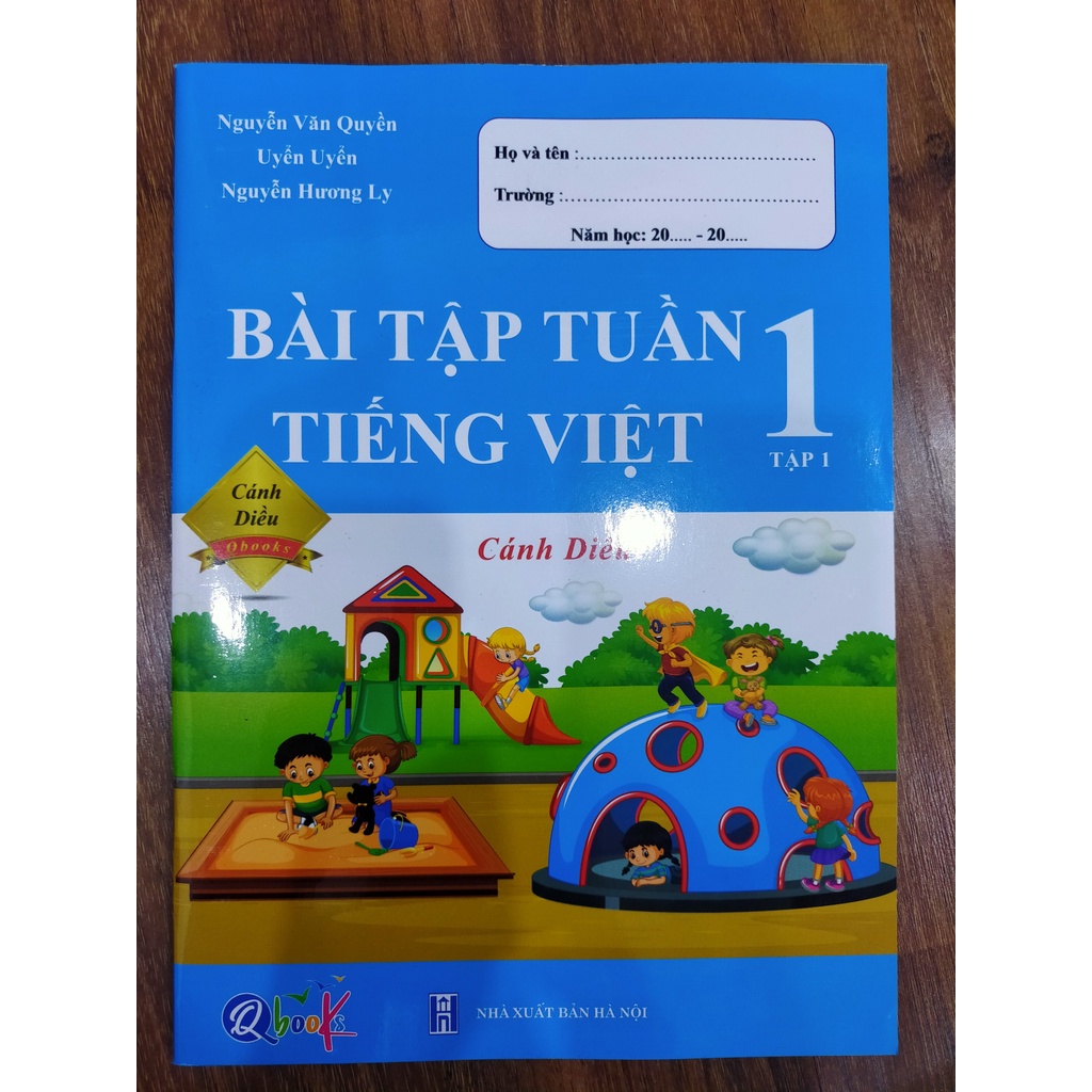 Sách - Bài Tập Tuần Tiếng Việt 1 - Cánh Diều - Tập 1