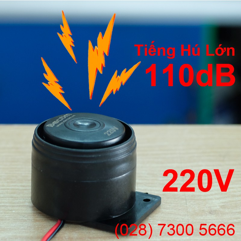 Còi Hú Báo Động PG-220V ( sủ dụng điện gia dụng 220V)