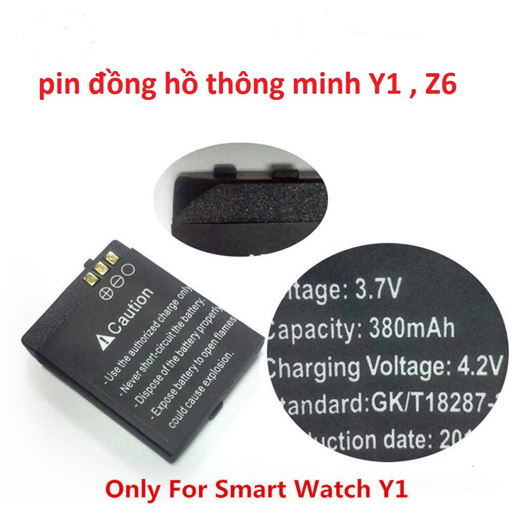 Pin Đồng Hồ Thông Minh Y1, Z6