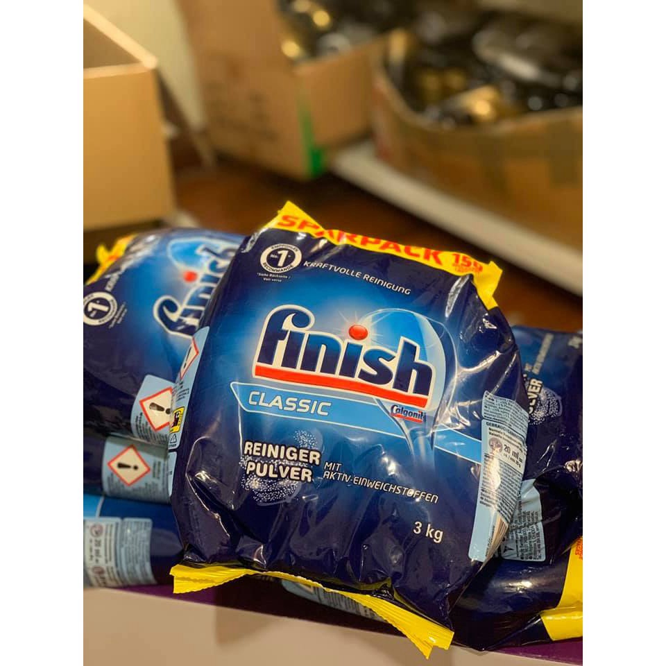 Bột rửa bát Finish 3kg