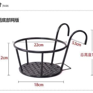 Giá sắt treo hoa  ban công(lta6-)