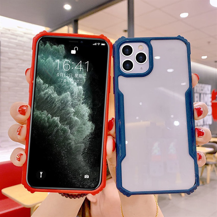 Ốp Điện Thoại Acrylic Trong Suốt Chống Sốc Chống Rơi Thời Trang Cho Samsung Galaxy S22 Plus S21 FE S21 Ultra A13 A23 A53 A33 A73