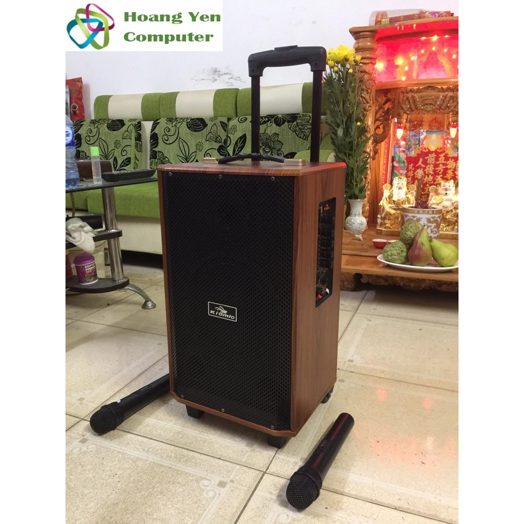 Loa Kéo Karaoke Bluetooth Kiomic K88 Bass 2 Tấc - BH 6 Tháng Chính Hãng - chuyensiphukien1