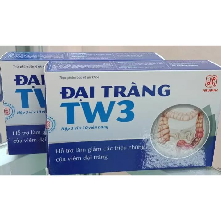 Đại tràng TW3 – Hỗ trợ điều trị viêm đại tràng, giảm rối loạn tiêu hóa (Hộp 20 viên)