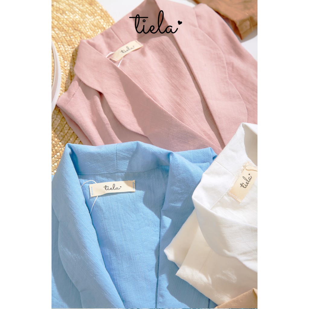 TIELA Áo sơ mi thêu hoa Tulip - Tulip Shirt