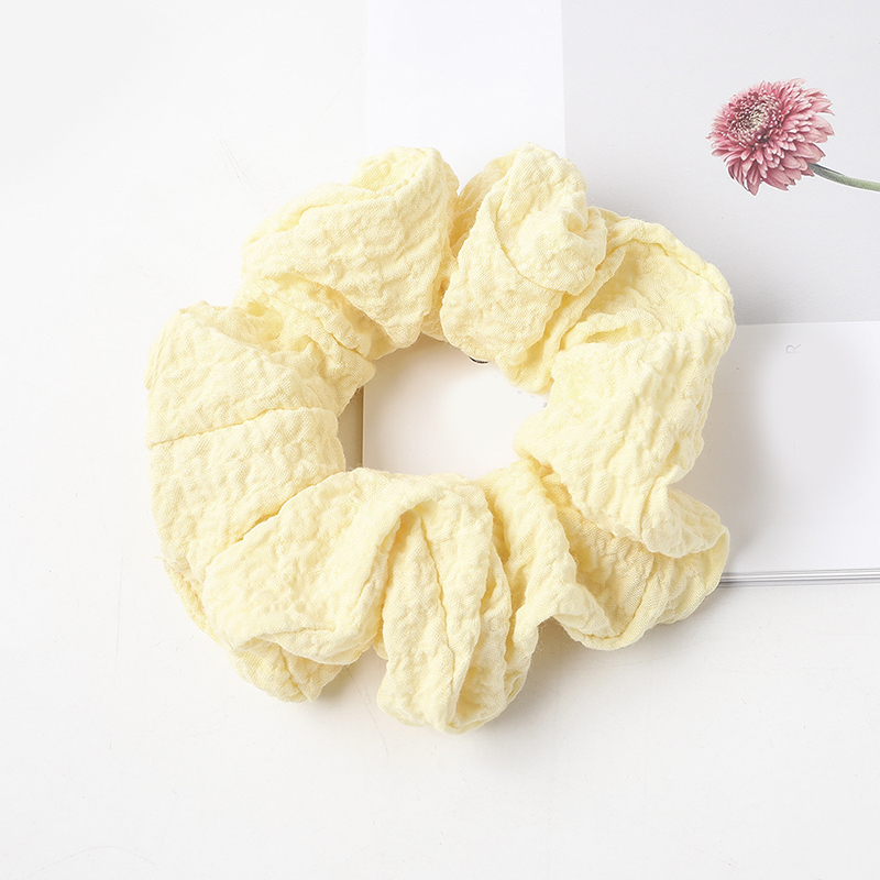 Fashion Women Elastic Solid Color   Hair Rope Hair Accessories