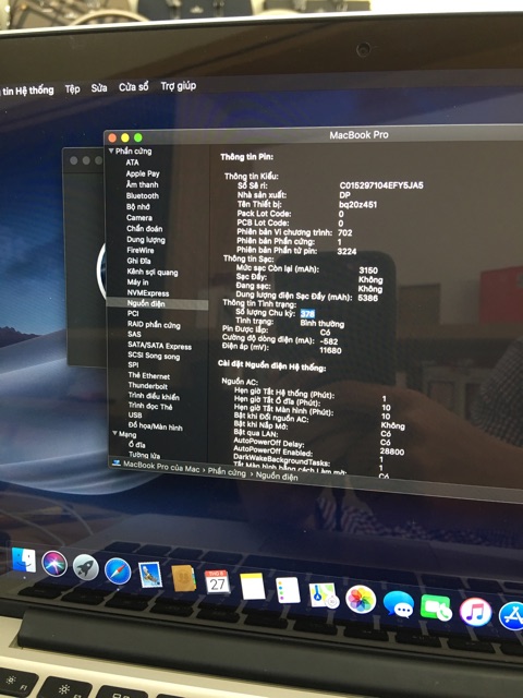 Máy tính Macbook Pro Retina 13 inch 2015