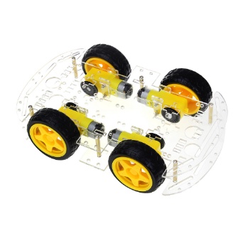 Khung xe robot 2 tầng 4 bánh LOẠI TỐT