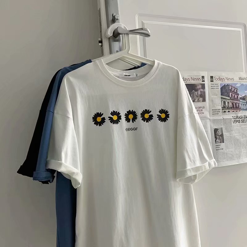 Áo thun tay ngắn phong cách thời trang mùa hè size M-5XL