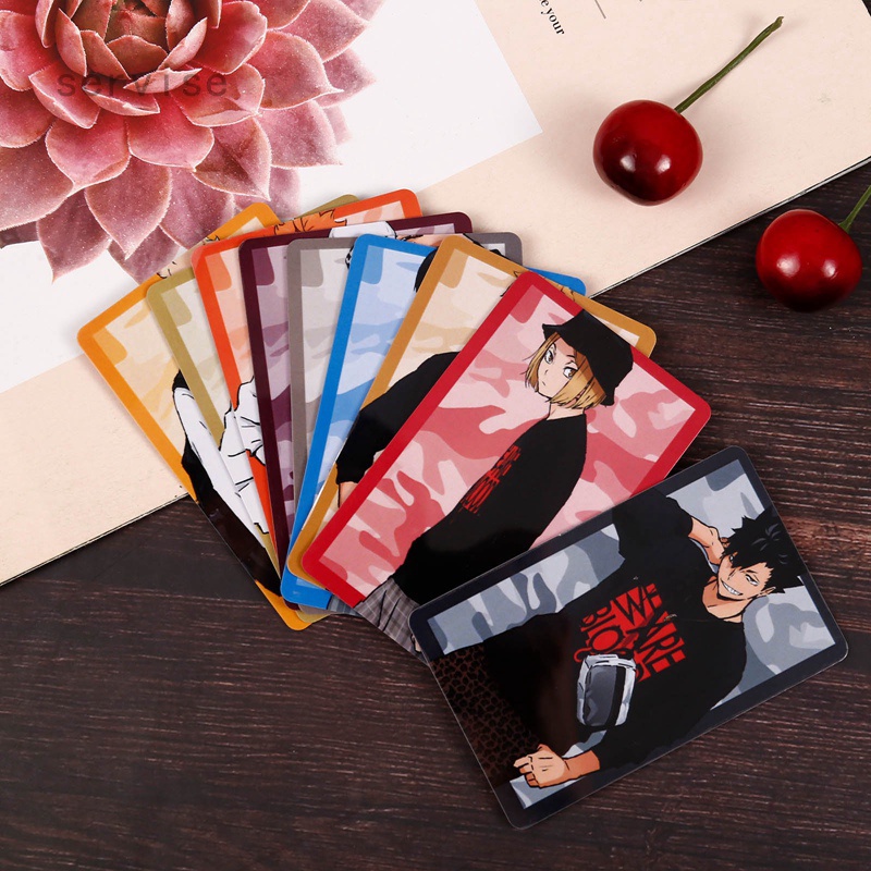 Thẻ ảnh PVC hình nhân vật Anime