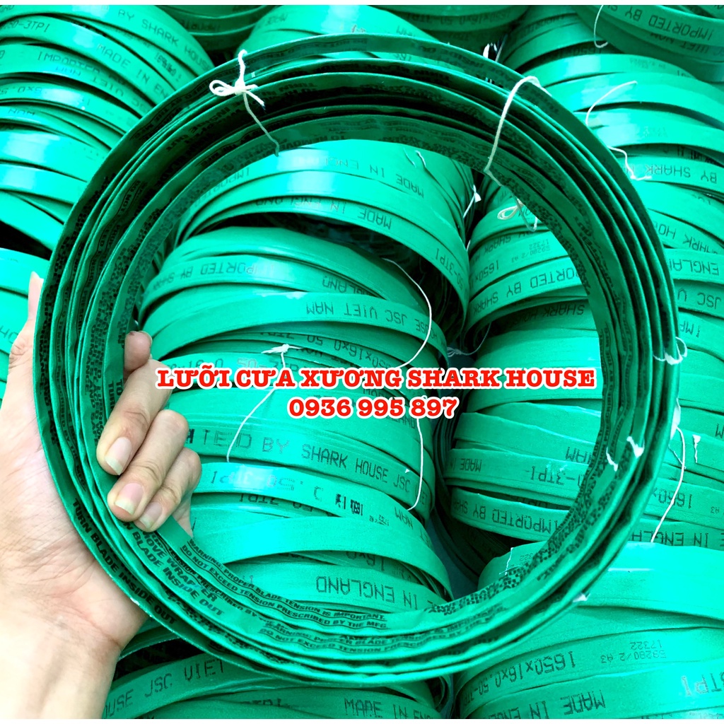 Lưỡi cưa xương thịt, giò heo, xương bò loại 1850mm hàng Anh Quốc năng suất gấp 2-3 lần - Sỉ giá tốt