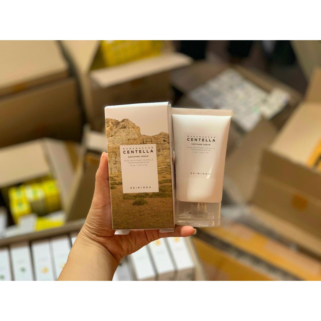 Kem dưỡng Rau Má Skin1004 Madagascar Centella Soothing -  Cream 75ml.