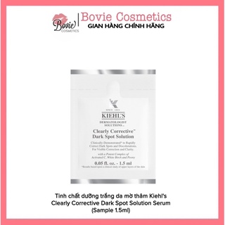 (sample 1.5ml) Tinh chất dưỡng trắng da mờ thâm Kiehl's Clearly Corrective Dark Spot Solution Serum / Serum