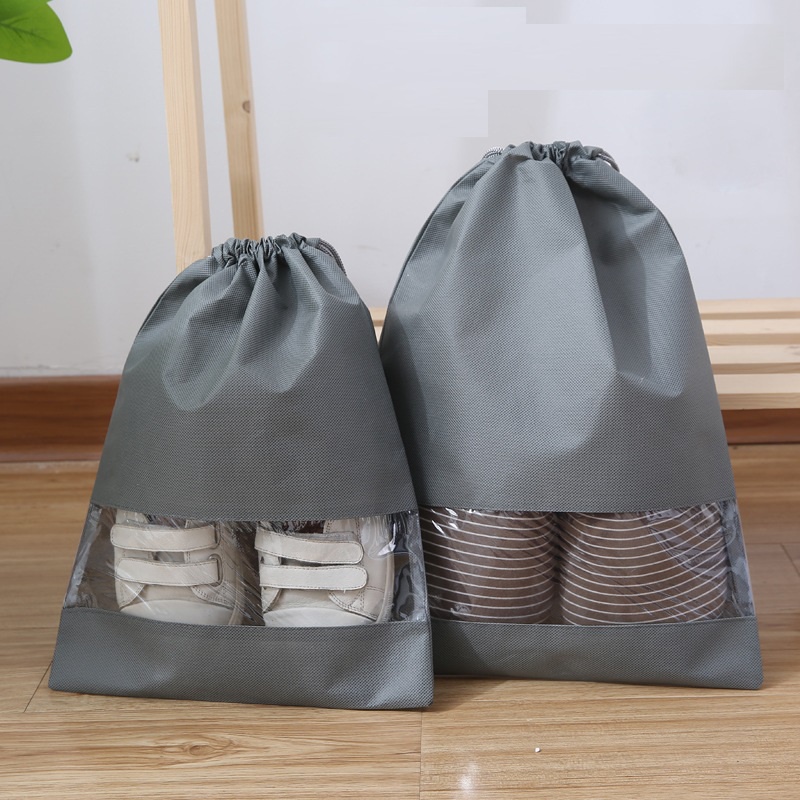 Combo 5 Túi bảo quản giày dép, túi đựng giày đi du lịch hoặc cho vào Vali chống bẩn tiện lợi (Nhiều Màu Sắc)
