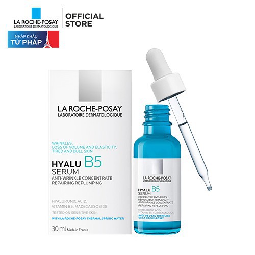 Dưỡng chất chuyên sâu giúp hỗ trợ quá trình tái tạo da La Roche-Posay Hyalu B5 Serum 30ml