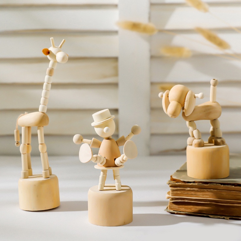 Mô Hình Động Vật Mini Dễ Thương Dùng Trang Trí Bàn Làm Việc