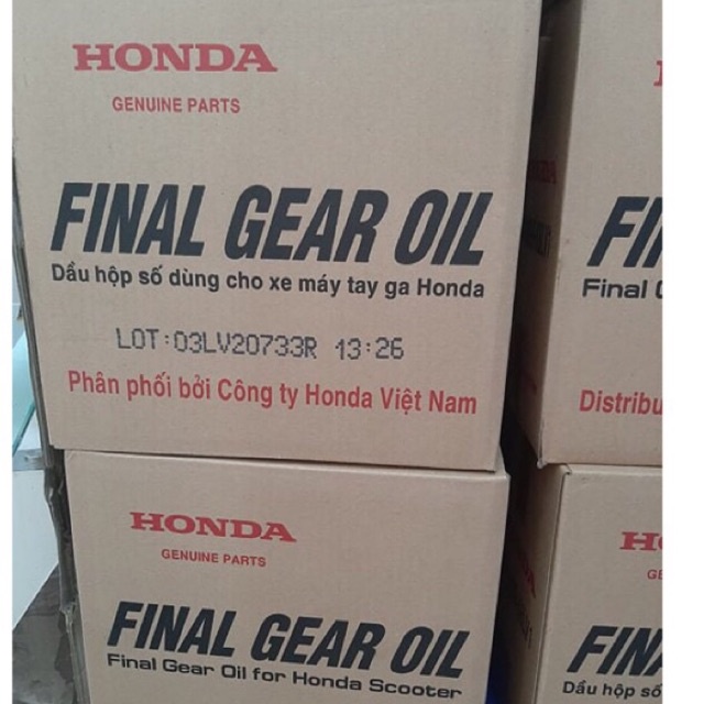 Dầu hộp số Honda chính hãng , nhớt láp xe tay ga
