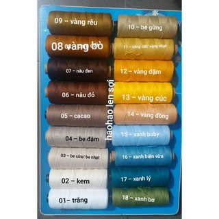 Combo sợi dệt và ren trang trí