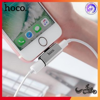 Jack chuyển đổi đầu Lightning  sang jack 3.5 và lightning  hoco ls24
