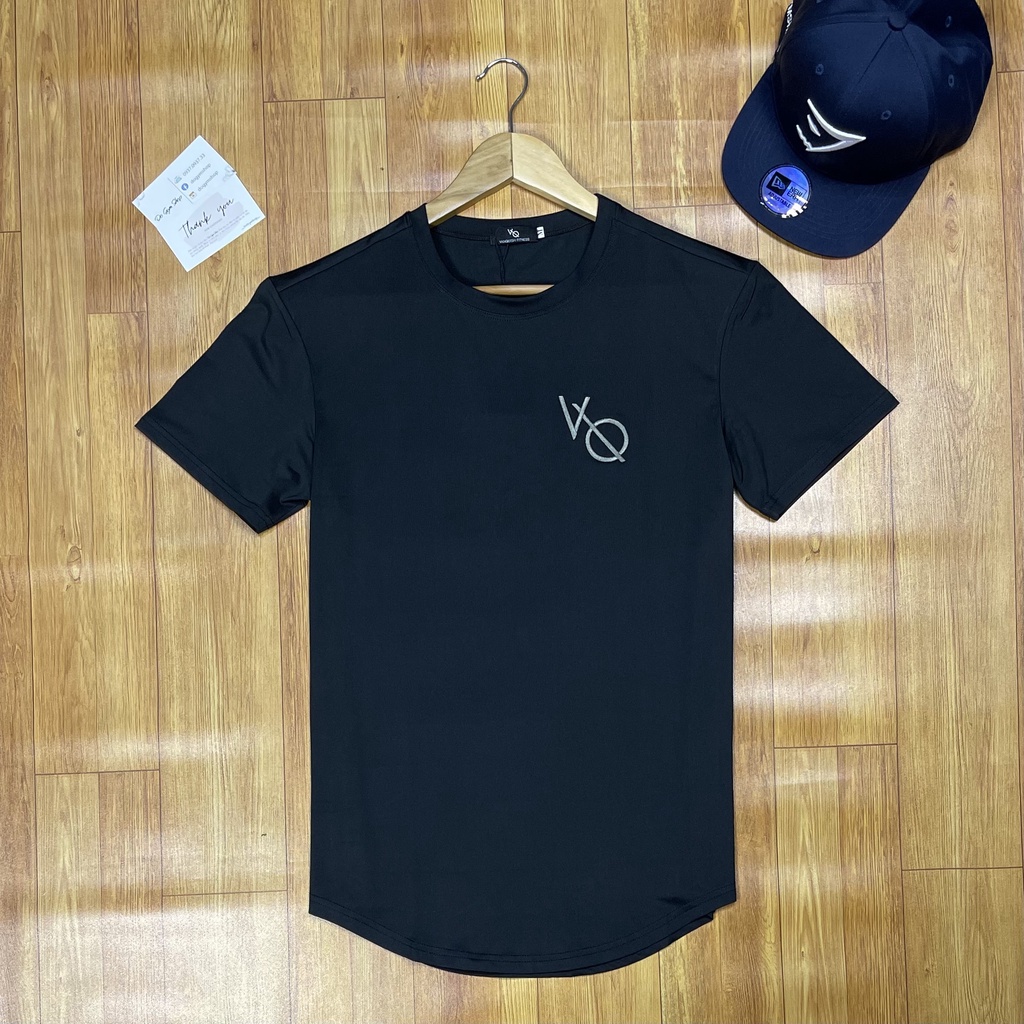 Áo thun tập gym nam DO GYM SHOP form ôm body, logo thêu, thun lạnh co giãn 4 chiều siêu thoáng mát