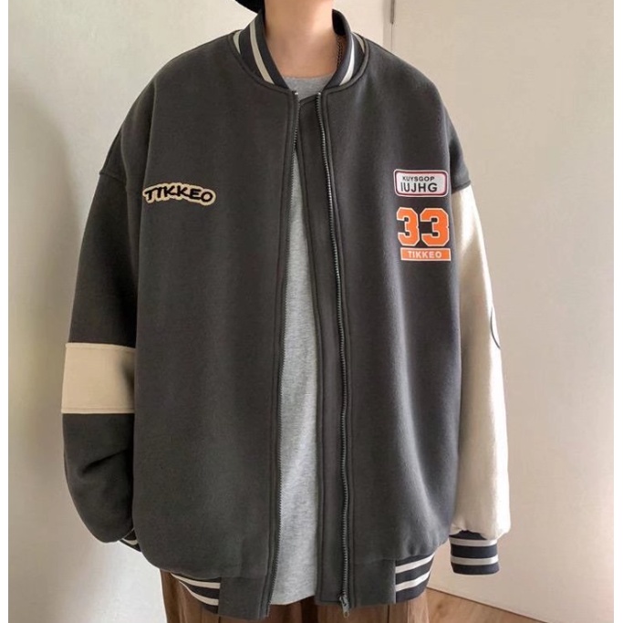 Áo khoác bóng chày thời trang dành cho cả nam và nữ