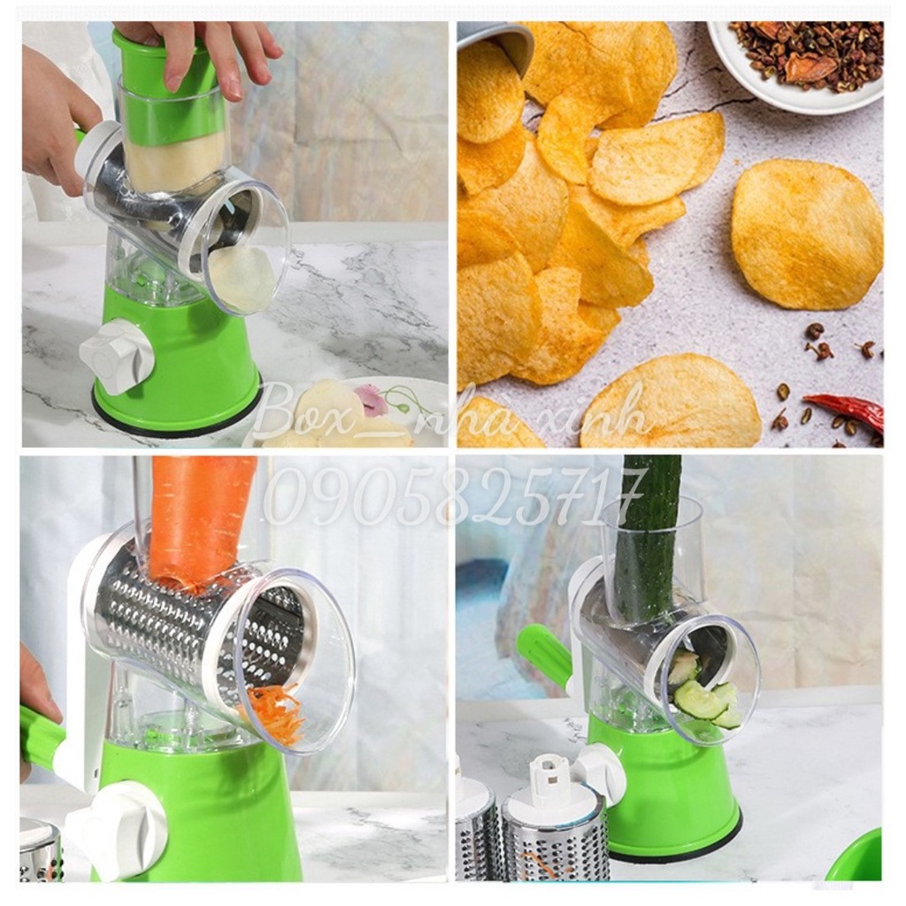 Máy thái rau quả gia dụng đa chức năng - Máy thái lát , nạo rau củ quả