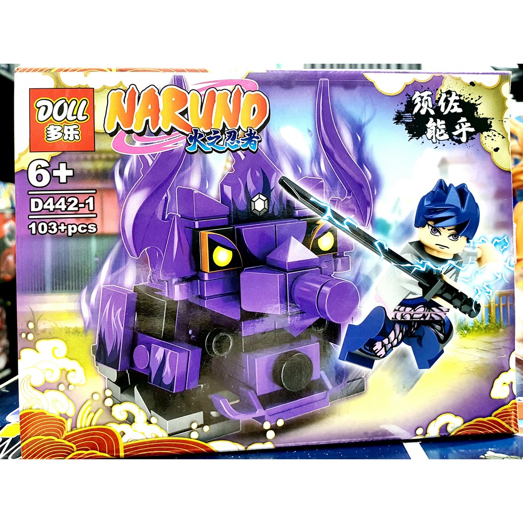 Lego Naruto đồ chơi lắp ghép anime các nhân vật Sasuke, Orochimaru, Gaara...