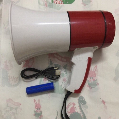 Loa phóng thanh cầm tay Mini Megaphone - Ghi Âm, Phát Lại Có Cổng Usb