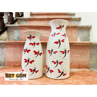 Bộ đôi lọ hoa Decor - Gốm sứ Bát Tràng