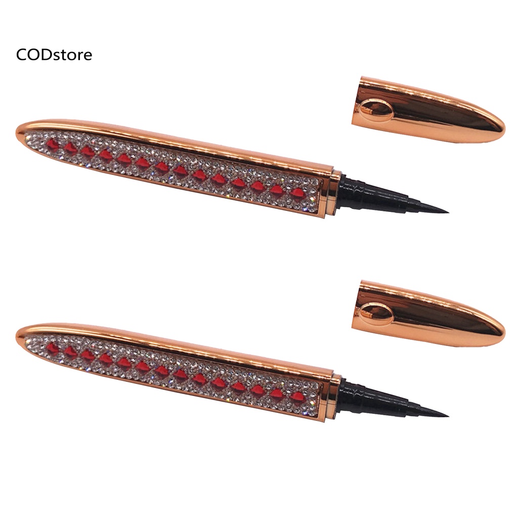 Bút kẻ mắt màu đen chống phai màu dầu lâu trôi đính đá lấp lánh dành cho nữ
 | BigBuy360 - bigbuy360.vn