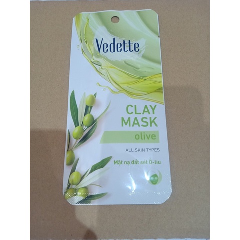 Mặt Nạ Đất Sét Oliu Vedette 15ml