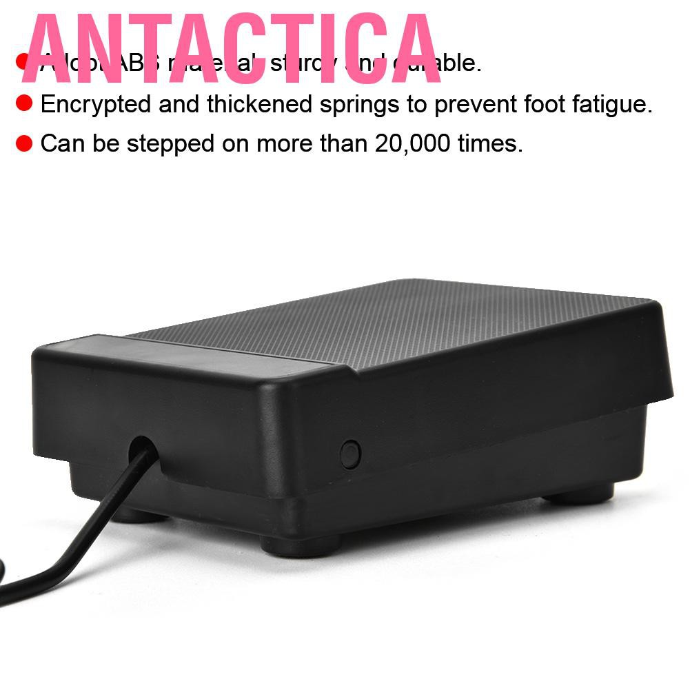 Antactica 3.5 Foot Sustain Single Pedal Controller for Electronic Keyboard Piano