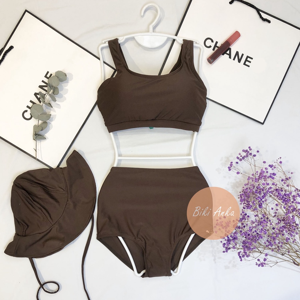 Bikini Bộ Đồ Bơi 2 mảnh cá tính UZZLANG Hàn Quốc