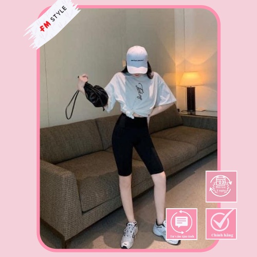 Quần legging lửng co dãn loại 1 | Quan legging umy han lung| Fm Store -220222505
